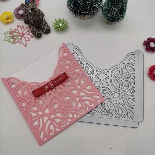 Wedding greeting card Metal Cutting Dies New for Scrapbooking DIY Album Embossing Folder Paper Card Maker Template Stencils