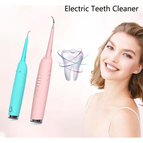 USB Recharge Vibration Sonic Dental Scaler Tooth Calculus Remover Tooth Stains Tartar Cleaner Tool Whiten Teeth Dropshipping