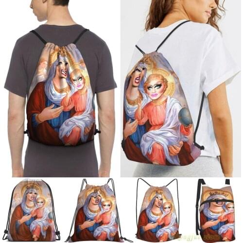 Men Waterproof Purpose Drawstring Backpack Bags Trixya Women Outdoor Travel Backpacks Gym Bags Training Swimming Fitness Bag