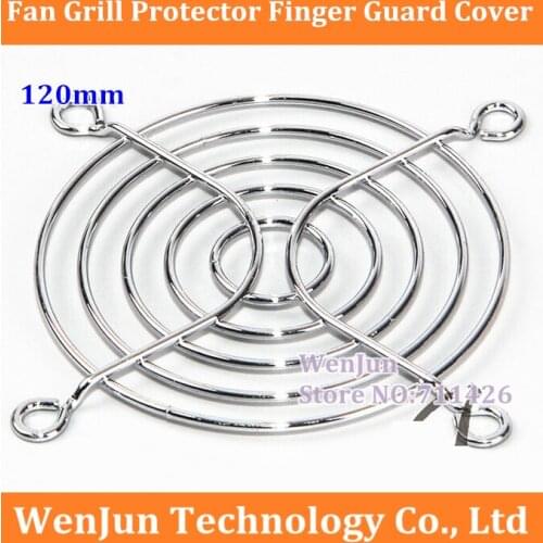 10pcs/lot Metal Wire 120mm / 12CM 8cm 7cm 6cm 5cm 4m Fan Grill Protector Finger Guard Cover,Chassis fan Protection cover