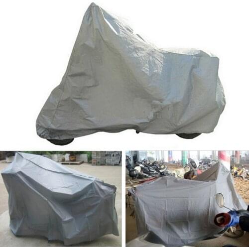 Motorcycle Covers Tarpaulin Cover Cloth Moto Scooter Cover Protector Waterproof Rain Dustproof Bike Bicycle Case Tent