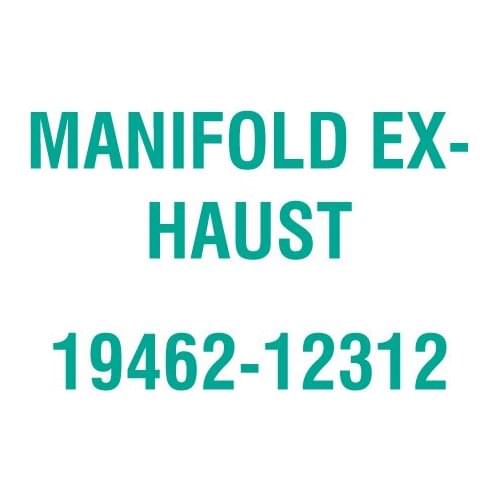 For Kubota 19462-12312 MANIFOLD EXHAUST