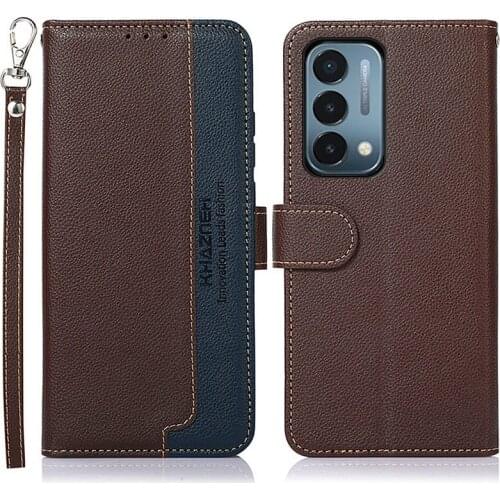 RFID Blocking Leather Shield Flip Case for Oneplus Nord N200 5G Luxury Cover Texture Book Shell One Plus N 200 Case Wallet Funda