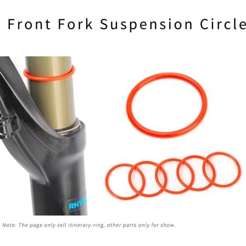 Bike Front Fork Stroke Circle Silicone Shock Absorber Dust Seal Oil-proof O Ring 32/34/35mm Bicycle Accessories