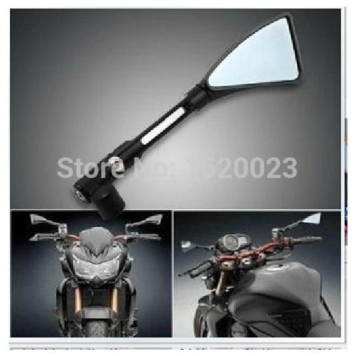 Motorcycle CNC Tomok Mirrors Black Color Universal Rear Mirror for Street Bike Ducati Suzuki Honda Yamaha Kawasaki Triumph KTM