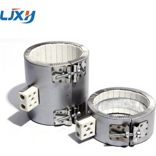 LJXH Ceramic Band Heaters Heating Element 110x75mm/110x110mm/110x140mm/110x170mm 1200W 1700W 2300W 2800W