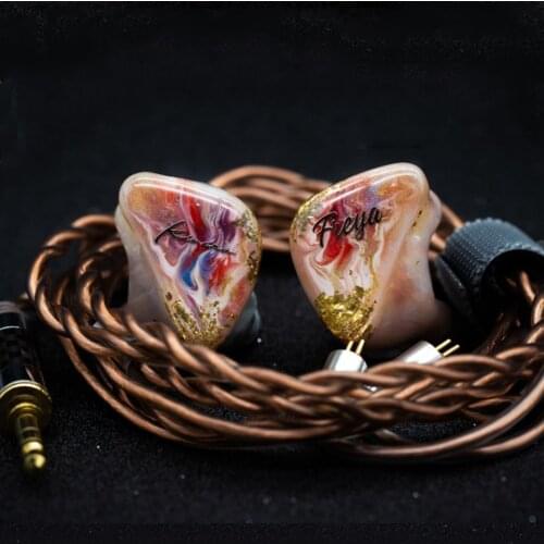 KINERA Freya 3BA+1DD Hybrid 4 Driver Units In Ear Earphone HIFI Earbud Monitor IEM With 2Pin Cable Hand-painted Shell Headset