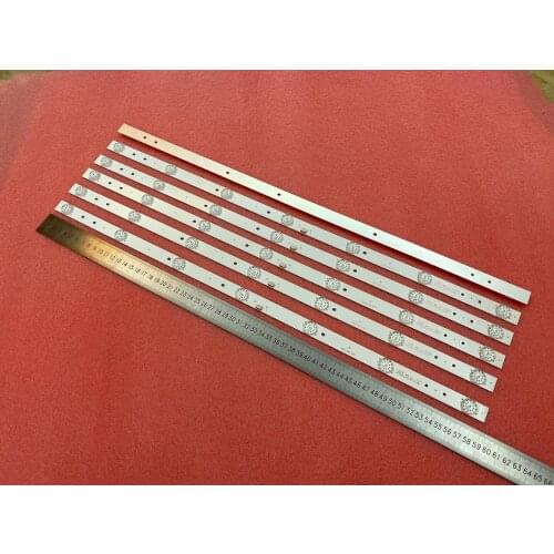New 10 PCS/lot 7LED 590mm LED Backlight stirp for 32" TV LD32U3100 32EU300 LE32B510 CRH-F32PL3030020756P-REV1.6MR