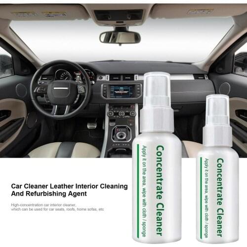 New Leather Repair High-concentration Car Cleaner Leather Interior Cleaning Refurbishing Agent For Cars Trucks SUVs Motorcycle
