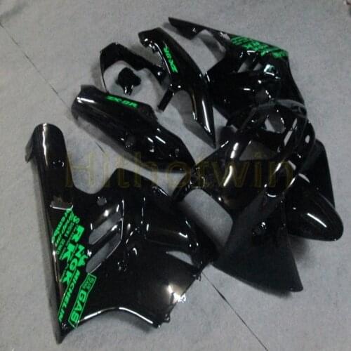 Custom motorcycle cowl for ZX-9R 1994 1995 1996 1997 ZX9R 94-97+Free bolts+black ABS Fairings M2