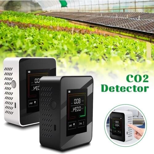 Portable co2 ppm meters carbon dioxide detector co2 TVOC HCHO AQI monitor multi gas analyzer