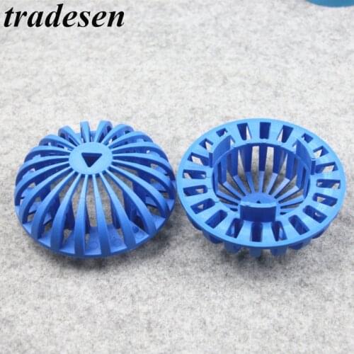 1pcs Pvc Aquarium water permeable accessories Aquarium glass permeable mesh Across the water Aquarium filter Clamp holes 46-50mm