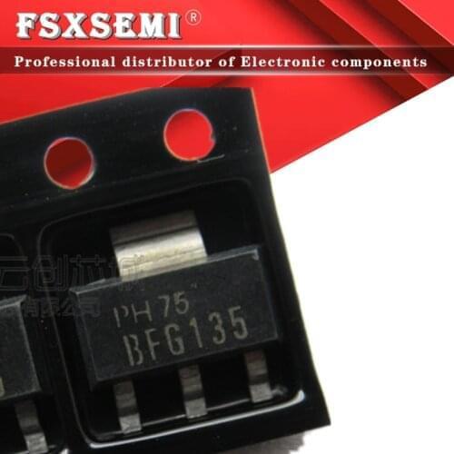 100pcs BFG135A SOT223 BFG135 SOT-223 SMD NPN 7GHz wideband transistor