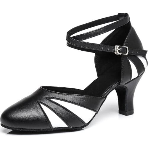 Ballroom Dance Shoes Sneakers Latin Dance Shoes Women Shoes Puma Shoes Women Black Cuban Heel Soft Outsole IDancing