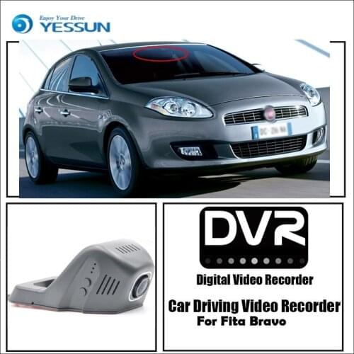 YESSUN for Fita Bravo Car Driving Video Recorder Wifi DVR Mini Camera Novatek 96658 FHD 1080P Dash Cam Night Vision