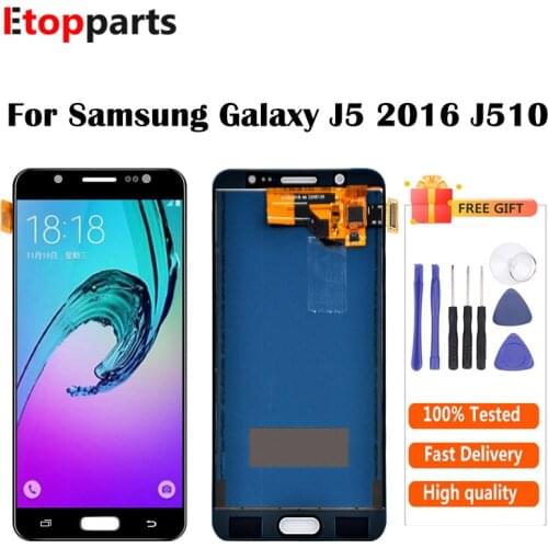 For Samsung Galaxy J5 2016 SM-J510F J510FN J510 LCD Display with Touch Screen Digitizer Assembly