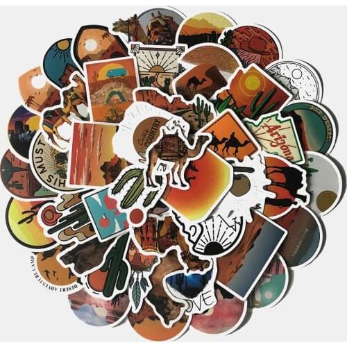 10/50Pcs Outdoor Travel Forest Desert Mountains Parches for Clothing Adventure Stripes Stickers on Clothes Embroidered Stickers