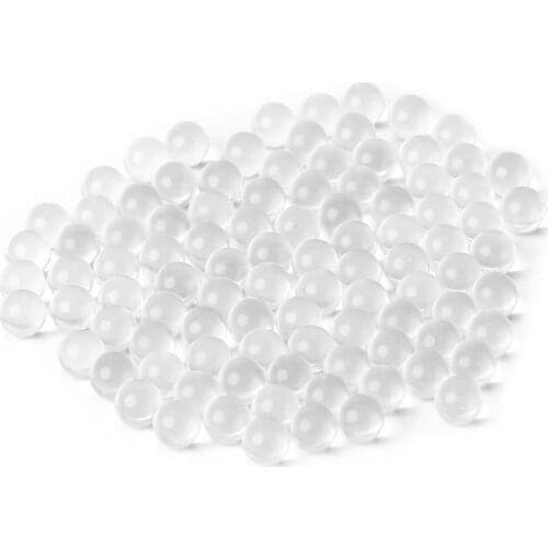 100pcs Glass Ball Outdoor Hunting Slingshot Shot Pinball Catapult Target Ammo M5TC
