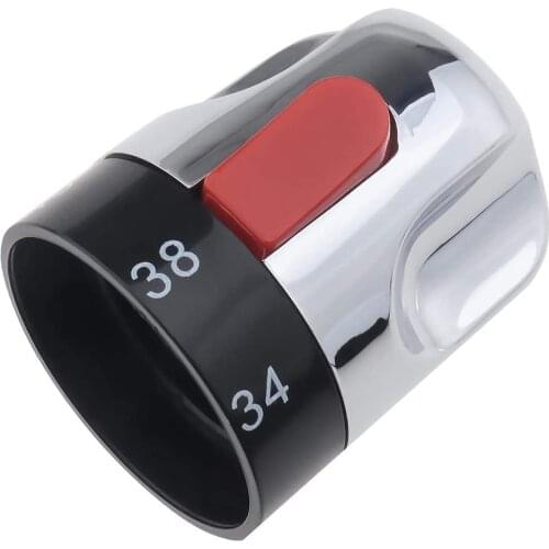 1x Thermostatic Control Handle Plastic For Thermostatic Bath Mixer Taps & Shower Valves Made Of High Quality Material