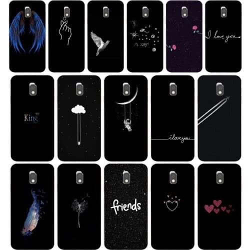 45AA Line Art Face Abstract Pattern Soft Silicone Tpu Cover phone Case for Samsung Galaxy J2 J4 Prime J6 Plus J7 2016 2017 case