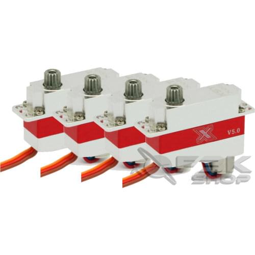 4x KST X08 V5 SERVO 3,8-8,4V DIGITAL SERVO - F3K - CORELESS - 23.5x8x16.6mm 8g