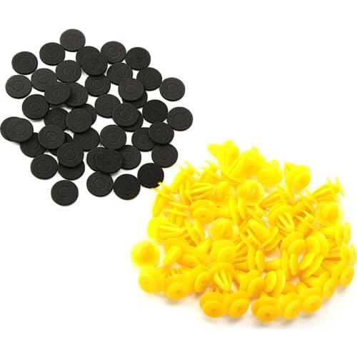 50PCS Auto Fastener clips Car plastic fixed clip For Mercedes Benz A Class W168 W169 W176 W177 C Class W203 W204 W205 ML350 AMG