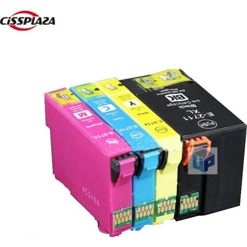 CISSPLAZA 15pk 27XL T2711 ink Cartridge compatible for Epson WorkForce Pro WF-3620DWF WF-3640DTWF WF-7110DTW WF-7610DWF