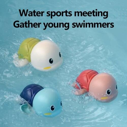 Baby Floating toys Turtle Swimming Pool Funny Toys For Children Cute Turtle Environmentally Friendly Animal Non-Toxic bath Toys