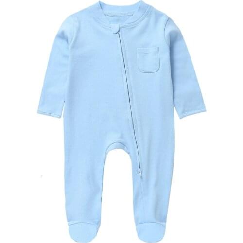 Baby Boy Girl Cotton Romper Jumpsuit Solid Clothes Warm Outfit Newborn jumpsuits Autumn Newborn Jumpsuit/baby Romper