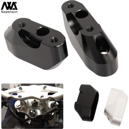 2 pieces Aluminum Motorcycle Handlebar Riser Extension Mount Clamp Support Kit For R1200RS R 1200RS 2015-2018 2017 2016