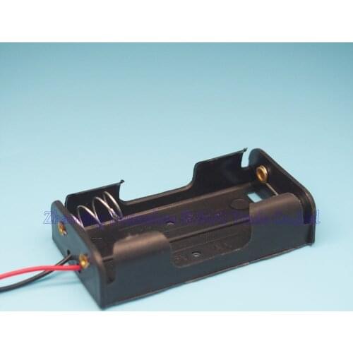 50pcs/lot AA Battery Box holder 2xAA Battery Storage Box