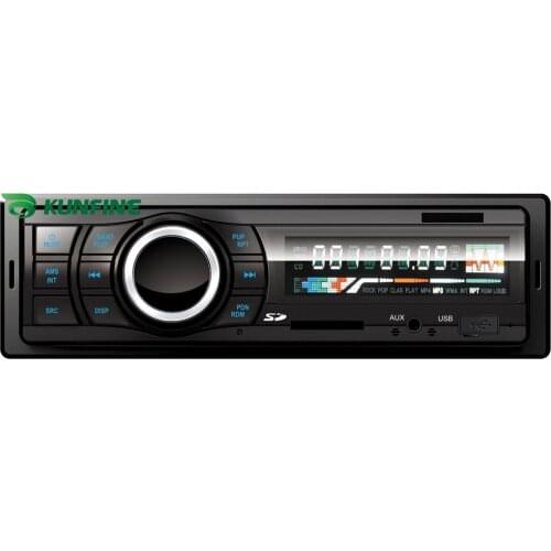 KUNFINE Car MP3 Player one DIN FM Car Radio With USB/SD/MMC/Slot and Remote Control