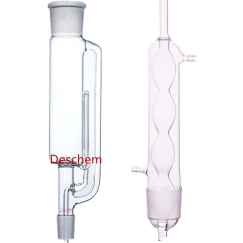 500ml 24/29 Lab Glass soxhlet extractor Allihn Condenser & Body