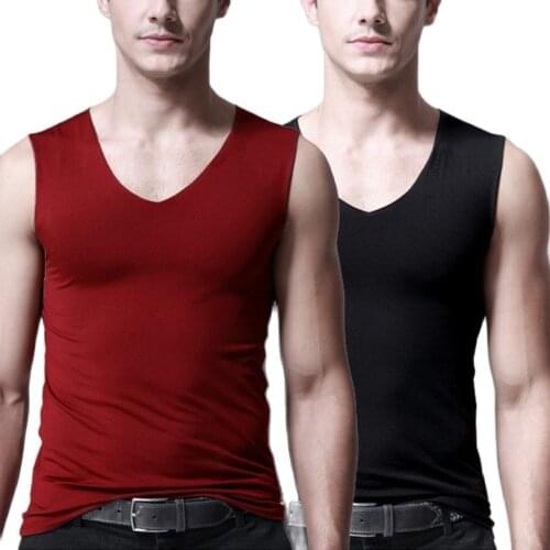 Seamless Men Tank Top Summer Sleeveless Bottoming Shirts Man Bodybuilding Gym Vest Youth Sports Fitness Singlet Male Undershirts
