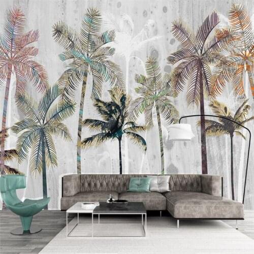 Custom 3D wallpaperCustom 3D Wallpaper Mural Nostalgic Woods Birds Living Room Bedroom Background Wall Home Decoration Wallpaper