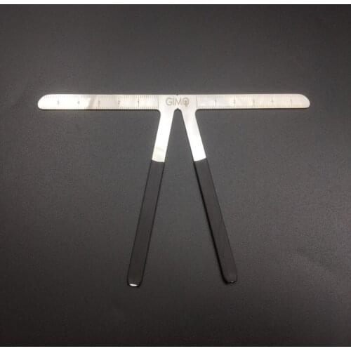 New Fashion Type Tattoo Eyebrows Ruler Microblading Eyebrow Tattoo Stencil Ruler Shaper Template Definition Permanent Makeup