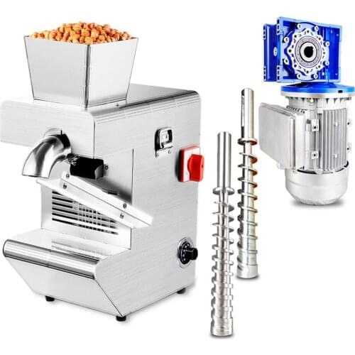 Peanut Oil Presser Intelligent Cold and Hot Oil Presser Electric Oil Pressing Machine Stainless Steel Peanut Sesame Oil Press