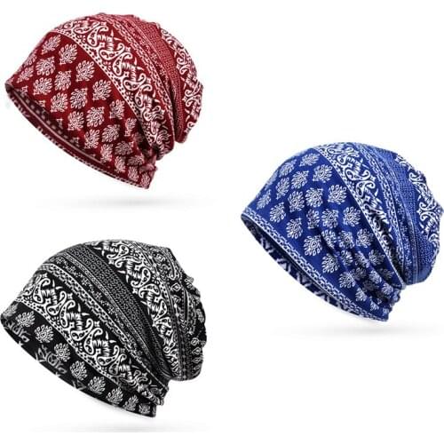 Outdoor Cycling Cap Scarf Adult Geometric Printed Sun Shade Breathable Elastic Hat Neck Travel hiking Headband