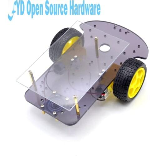 Two-drive double smart car chassis K-001 Extended Edition