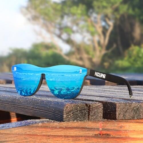 KDEAM Eye-Poping Color UV400 Polarized Sunglasses Men PA12 Plastic Titanium Womens Glasses Sports gafas de sol