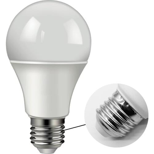 2021 Top Fashion LED Bulb A60 12W E27 1PCS Bubble Ball Bulb Energy Saving Lamp for Living Room Bedroom Indoor Lighting