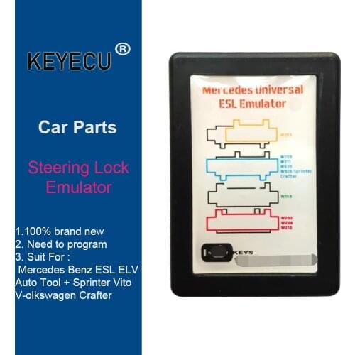KEYECU for Sprinter Vito Volkswagen Crafter for Mercedes Benz ESL ELV Universal Steering Lock Emulator