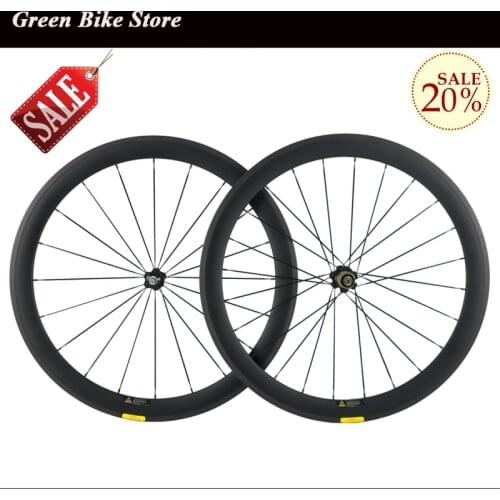 High performance carbon wheels 50mm clincher wheelset carbon road bike wheels with option hub in UD matte finish