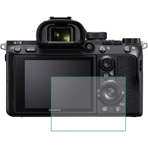 Tempered Glass Screen Protector for Sony A6400 A6300 A6000 A5000 NEX-7/6/5 A9 A77 A7R A7 A7s A7II A7III ZV1 RX10 RX100 II III IV