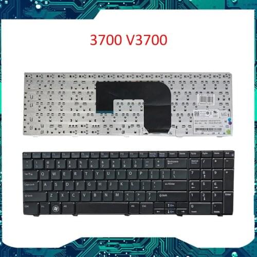 0T10C0 For Dell Vostro 3700 V3700 T10C0 V104030AS1 Black Non-backlit US keyboard Brand New