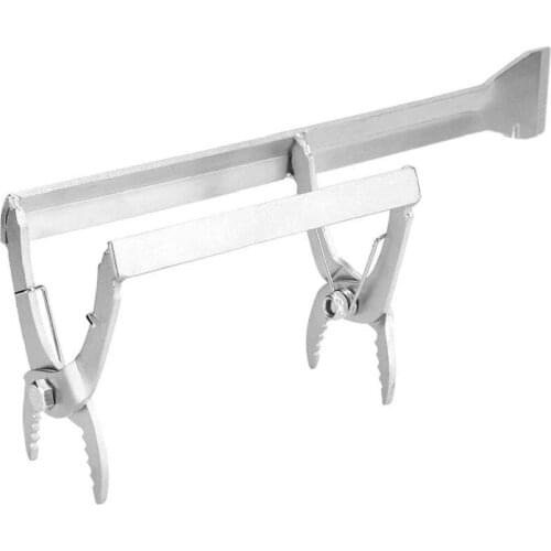 1 pcs Hive Tool Spleen Clip Beekeeping Tool Splint Nest Frame Stainless Steel Capture Grip Clips With Scraper Bee Equipment