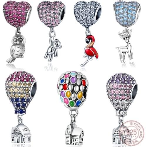 100% Real 925 Sterling Silver Little Hedgehog Nino Charm Fit Original 3mm Bracelet Making Fashion DIY Jewelry For Women