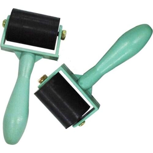 3.5cm engraving roller roller clay rubber roller ceramic rolling pin modeling tool non-stick roller pin punching brake marine ar