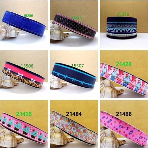 Free shipping 2020 new arrival ribbons Hair Accessories ribbon 10 yards printed grosgrain ribbons 15286
