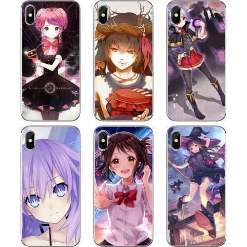 For Sony Xperia XA1 XA2 ULTRA 10 X L2 For Oppo realme c3 6 6S 6i 7 7i Pro c11 Silicone Phone Covers manga-kawaii-girl-anime